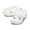 Crocs Unisex Classic Mammoth Charm Clogs White Lightweight Comfort Slip On 207409-100