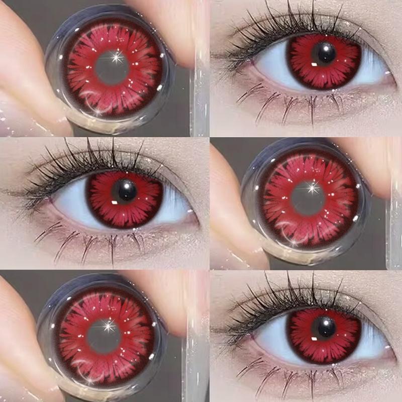 Eyeshare Neueste farbige Kontaktlinsen für Augen Pink/Blau/Grün Farbige Augen Make-up Kontakt 6 Monate Kosmetik