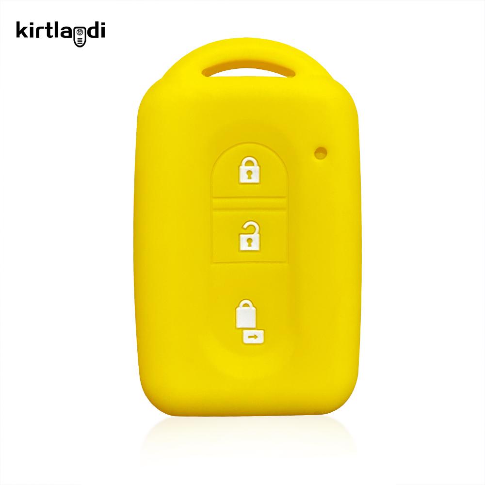 For Nissan Tiida Silicone Key Holder Keychain for Nissan NV200 Pathfinder R51 Qashqai G10 Key Car Accessories Case Cover Shell