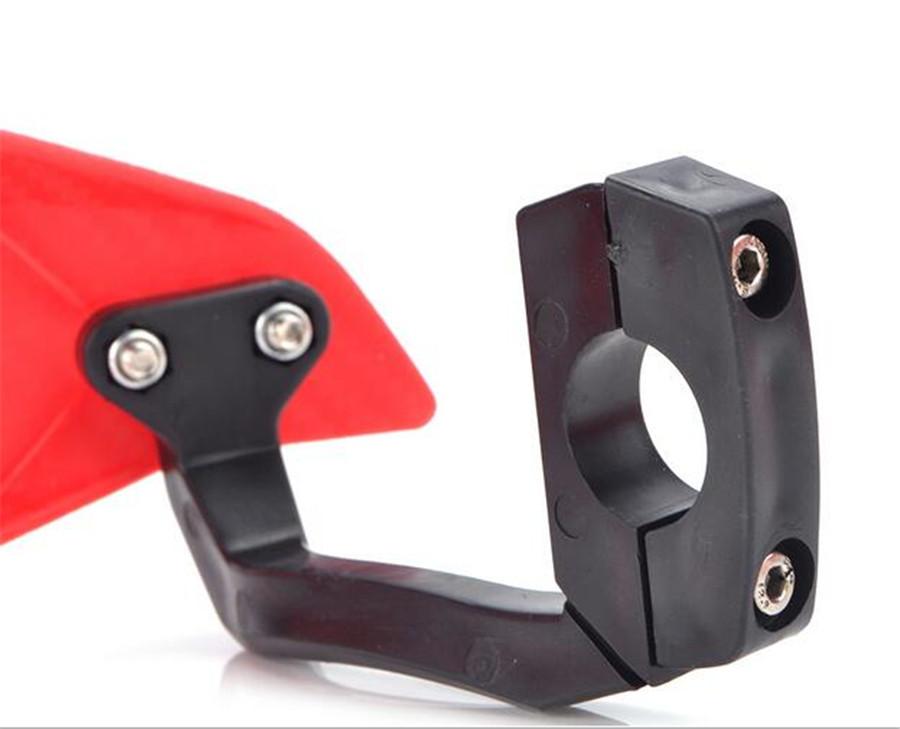 2pcs ABS Motorcycle Hand Guards Protector Shield Windproof For 7/8" Handlebar