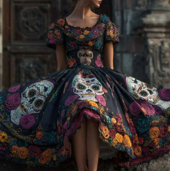 

Summer Floral 3D Print Mid-Waist Women s Dress Large