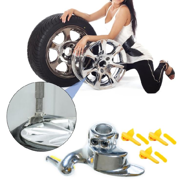 28/29/30mm Motorcycle Car Steel Tyre Changer Mount Demount Duck Head Accessory With Rims Protectors