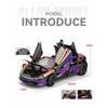 1/24 McLaren 720S Electroplate Version Alloy Track Racing Car Model Diecast Metal Sports Car Vehicle Model Sound and Light Kids Toy Gift