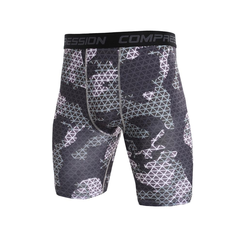 Struggle Clothing Modern Camouflage Quick-Dry Compression Shorts for Training and Running