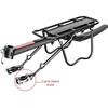Universal Rear Luggage Rack for Mountain Bikes and Children's Seats