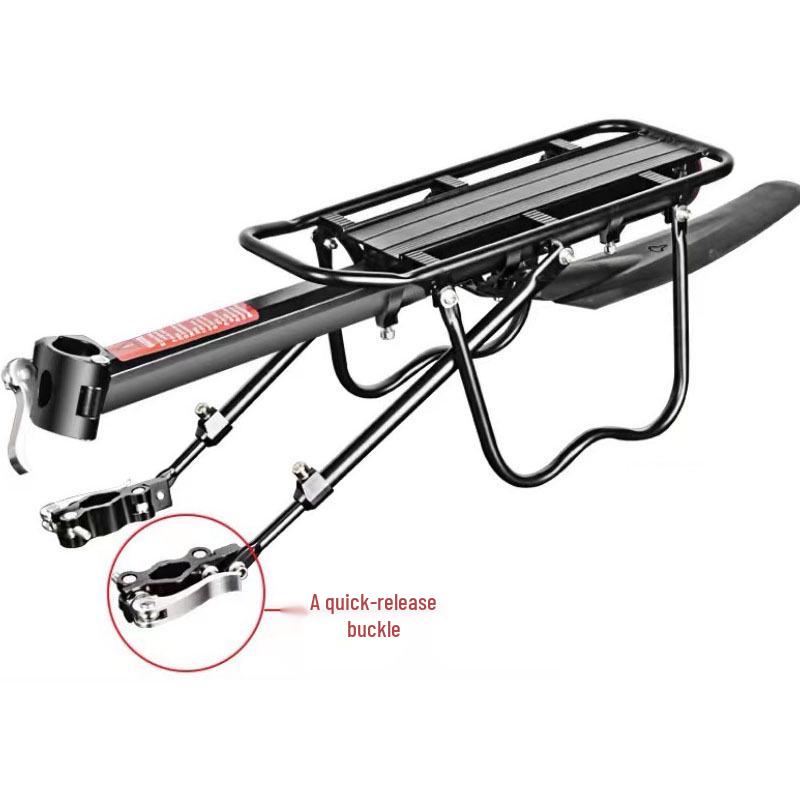 Universal Rear Luggage Rack for Mountain Bikes and Children's Seats
