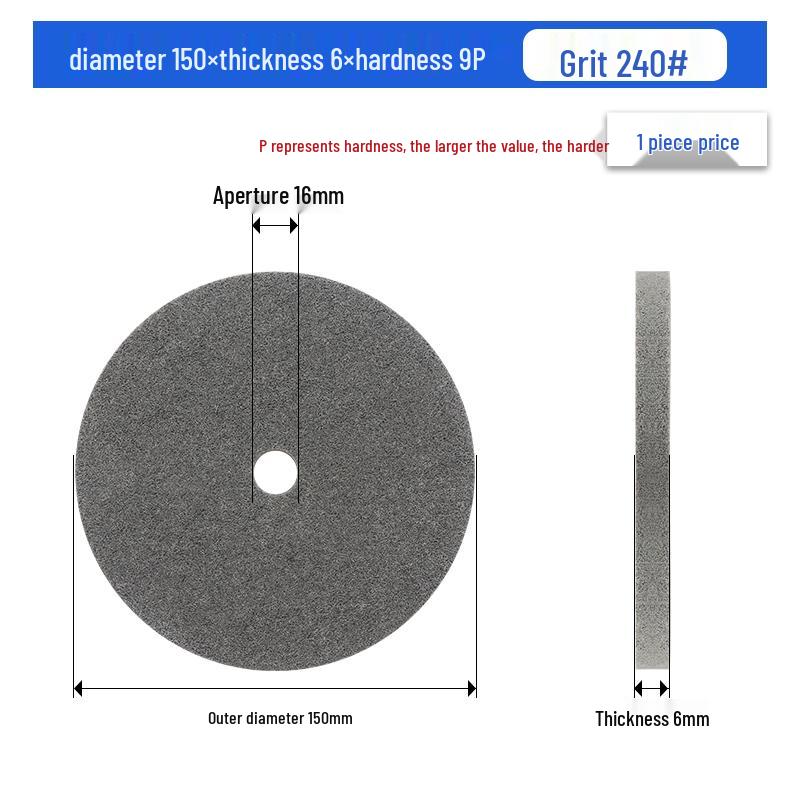 

Huafeng Nylon Fiber Polishing Wheel - Sizes 150 to 350
