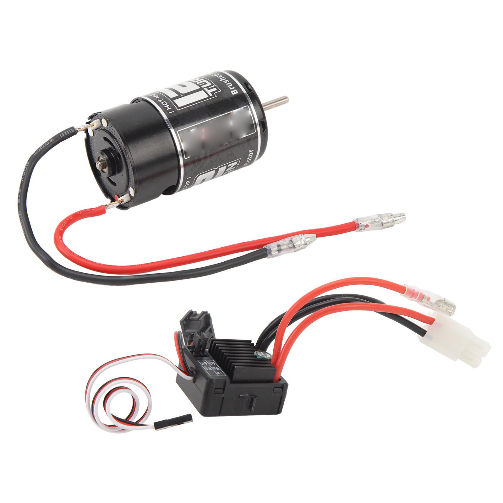 

550 12T матовий двигун з 60A матовим регулятором рівня ESC для ARRMA SENTON для пульта дистанційного керування ARRMA Granite 110