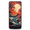 Landschaftsmalerei Handyhülle für Samsung Galaxy A15 A14 A25 A54 A34 A51 A71 A72 A73 A32 A52 A52S A11 A21S A31 A41 5G Weiche Hülle