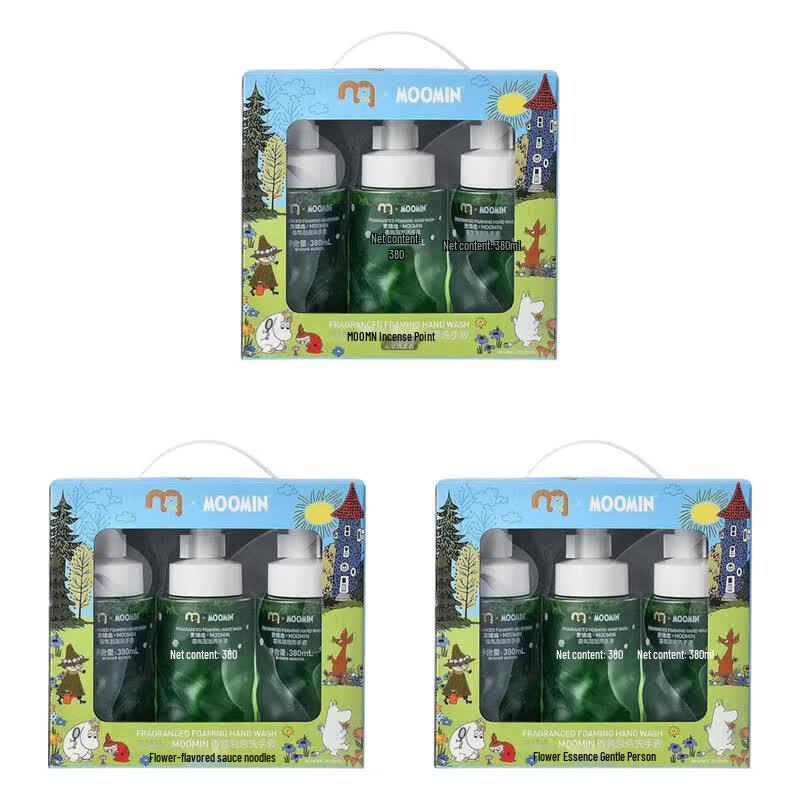 MOOMIN Scented Foaming Hand Wash 3-Pack