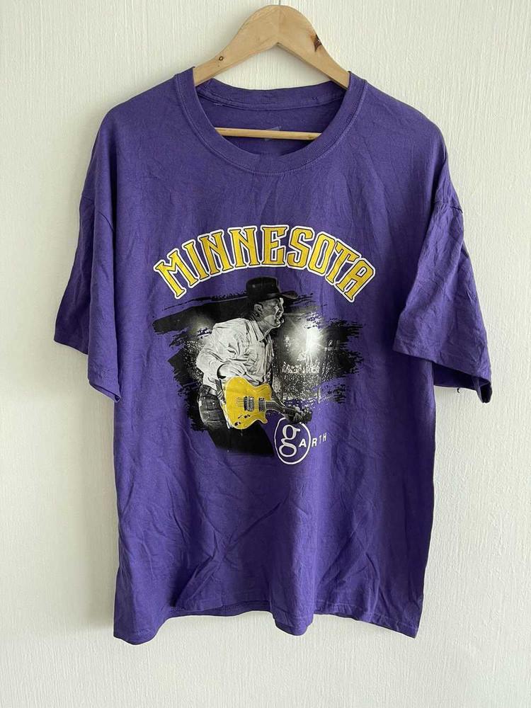 

Garth Brooks Music Gift Tour Purple Cotton Unisex T-Shirt S To 5XL SB152 Unisex T-Shirt L