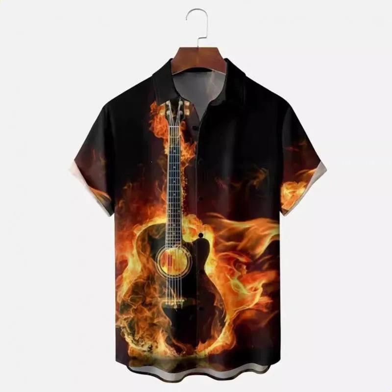Summer Fashion Hawaiian Short Sleeve Shirt for Men