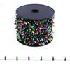 5M Mini Colorful Christmas Fairy Lights Fake Light String Dollhouse Decor Miniature Craft Furniture Accessory Pretend Play Toy