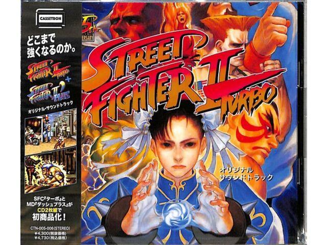 

[CD] Street Fighter 2 Turbo + Street Fighter 2 Dash Plus Оригинальный саундтрек CTN-5