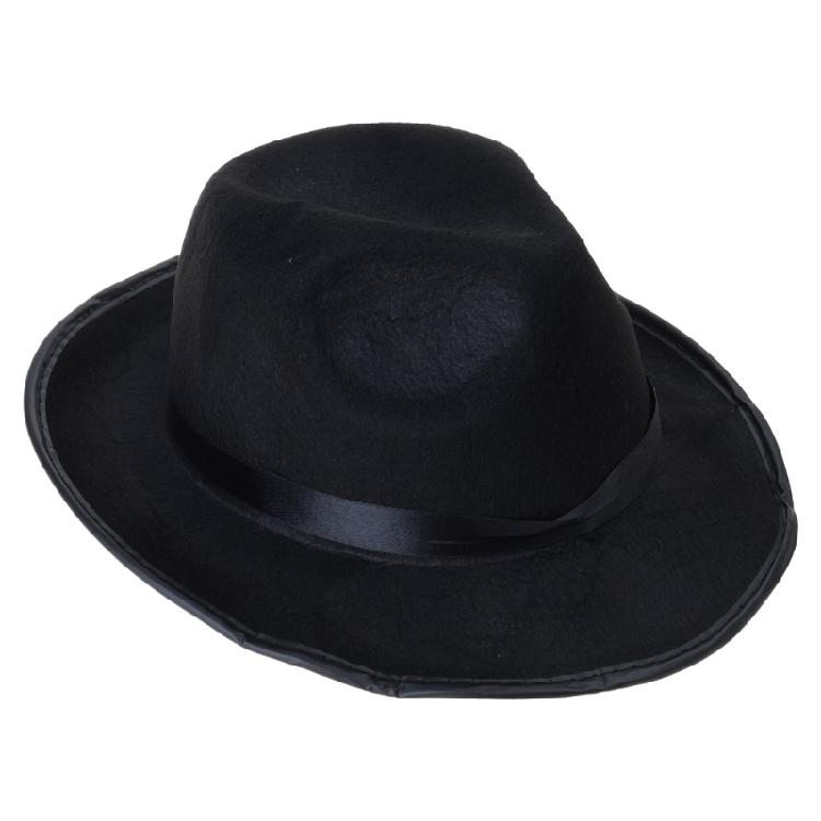 1920s Mens Gatsby Gangster Costume Accessories Set Fedoras Hat Neck Tie and Sunglasses 20s Mobster Costume for Men Teen