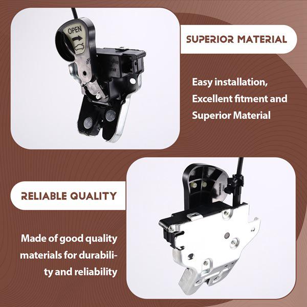 Compatible Trunk Lock 81230-3M000 for Hyundai Kia