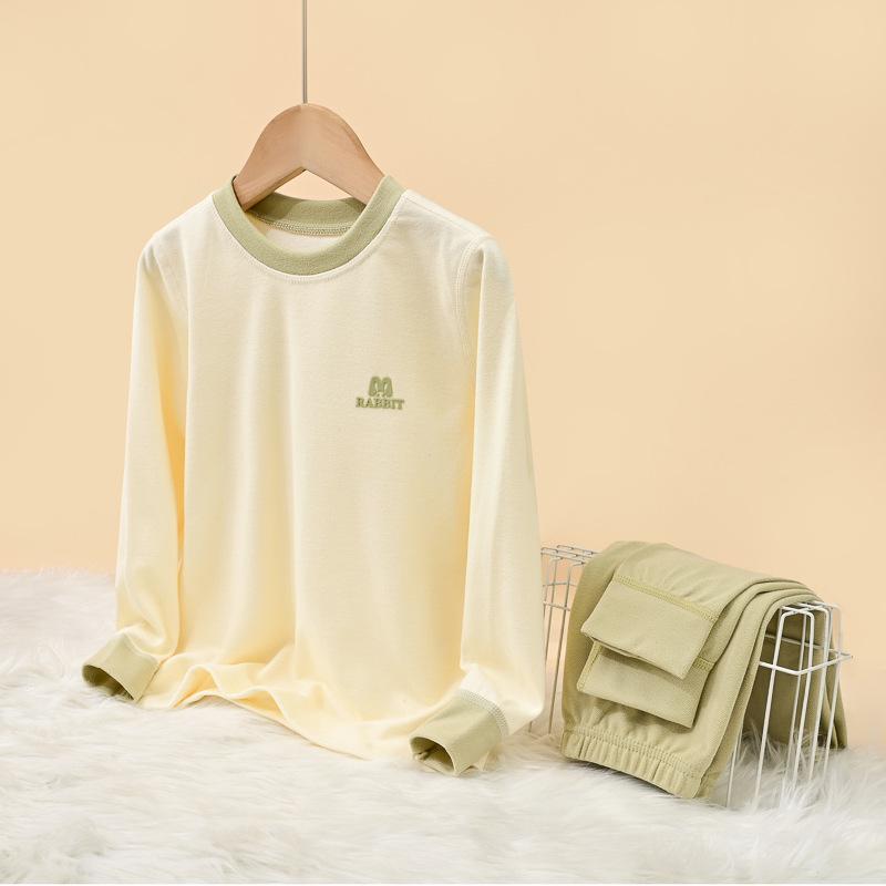 

Детская осенне-зимняя одежда: Теплое детское белье для мальчиков, Домашний комплект для девочек, Пижама для подростков 100cm