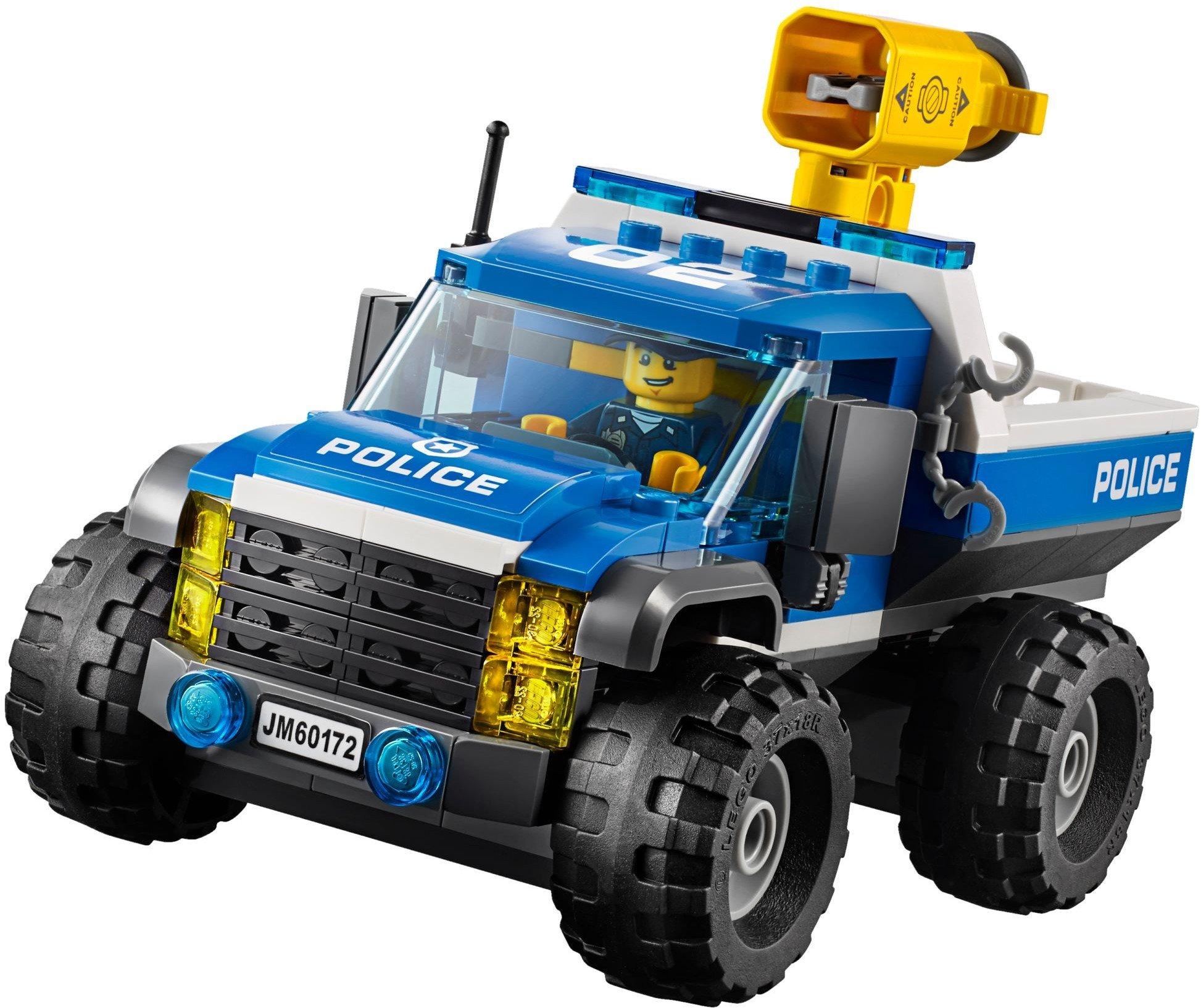 

LEGO City Mountain Police Car и Police Bike 60172 Block Toy Boys Car