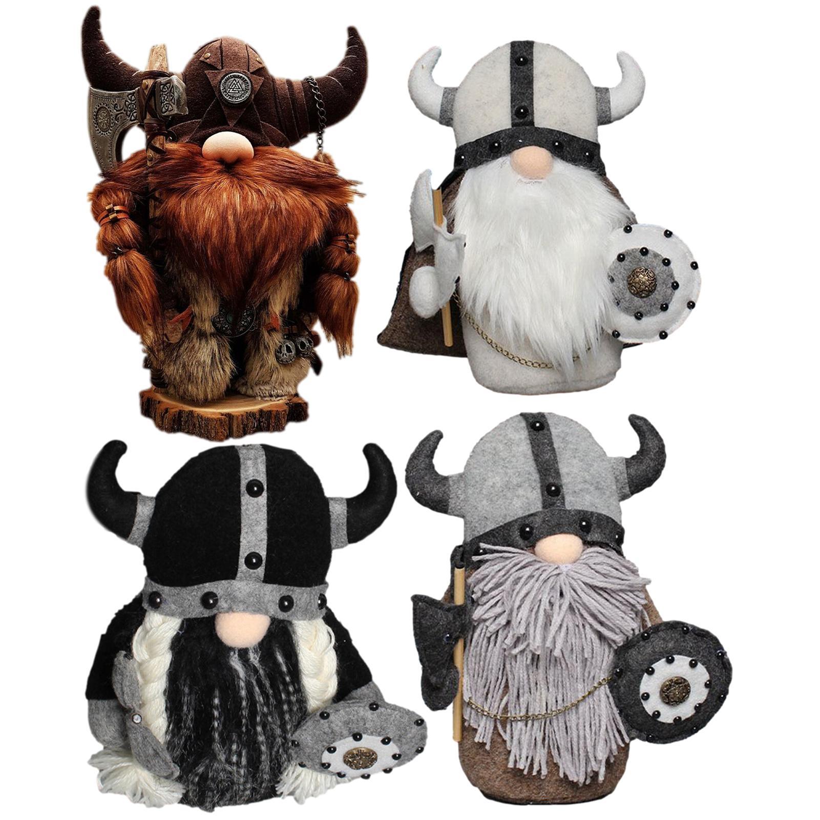 

| скандинавских викингов Exqusite и прочный Viking Warrior Gnome Doll | Милый и веселый Гард ручной работы