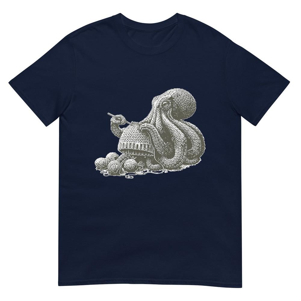 Crochetopus Octopus Crocheting Knitting Yarn Knitter Crochet Tshirt S