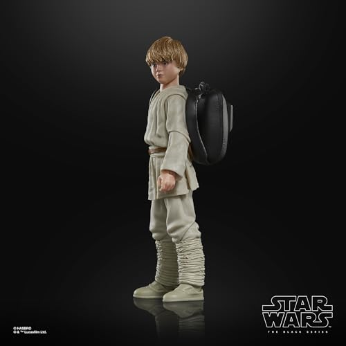 Hasbro Star Wars Black Series Anakin Skywalker, Star Wars: La Minaccia Fantasma Da Collezione 15cm (6 pollici) Action Figure, Età 4+, G0026, Autentico