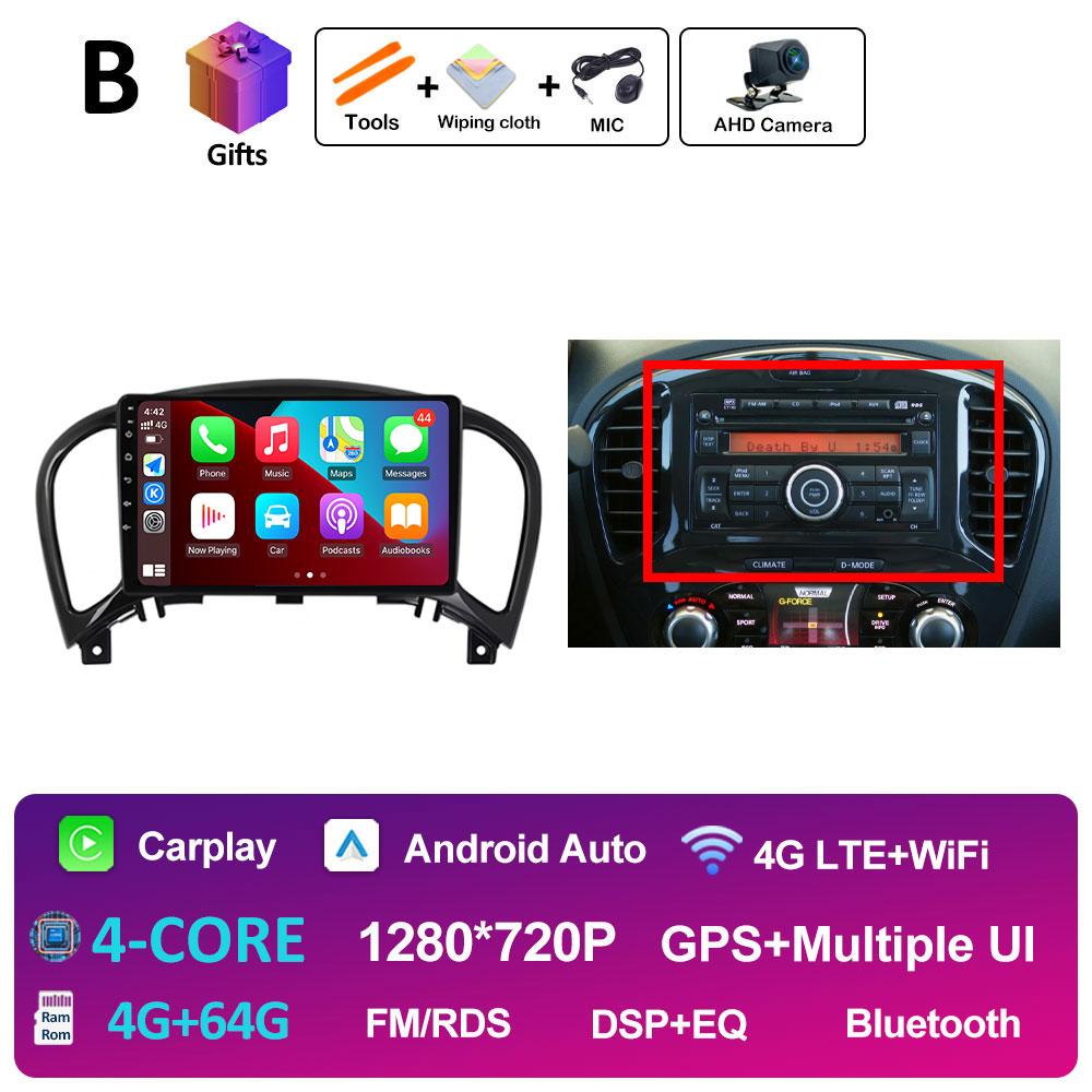 For Nissan Juke YF15 2010 2011 2012 2013 2014 Car Radio Multimedia Video Player Cooling Fan DSP Stereo GPS Navigation Autoradio