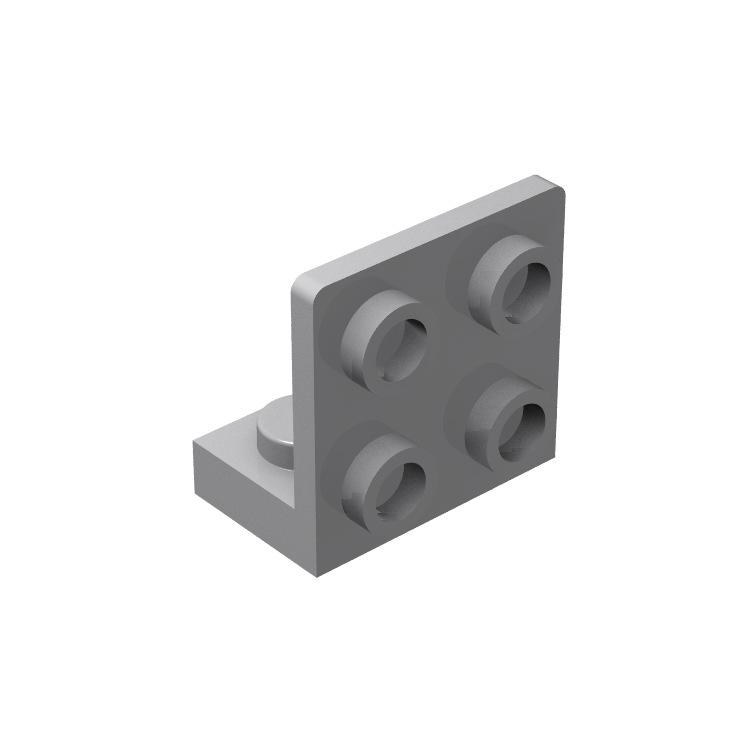 120pcs 1x2-2x2 Reverse bracket building blocks accessories parts wall panel connectors DIY Assembly bricks Compatible with block 99207