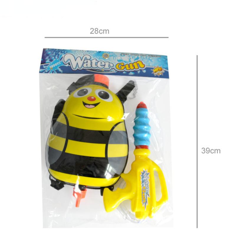 Käferförmiger Rucksack-Wasserpistolen-Sommerstrand-Hochdruck-Wasserspielzeug zum Herausziehen
