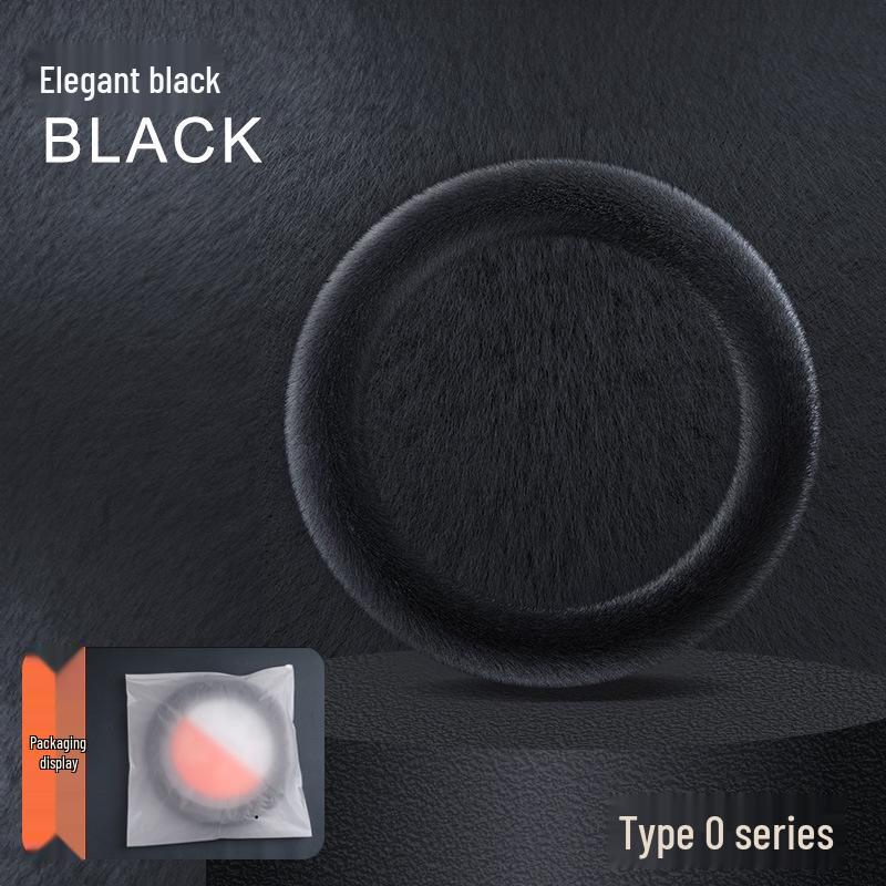 Plush Heated Steering Wheel Cover for Winter - Fits Tesla Y & Volkswagen, D-Shaped