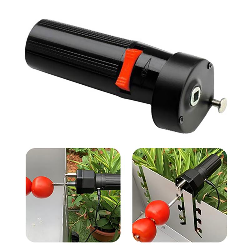 Электрический мотор для вертела Мясной вертел Инструмент Наружный BBQ-стеллаж BBQ-вертел Гриль Куриный вертел Стержень Шампур Барбекю Наружная посуда