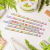 24 Pcs Happy Birthday Pencils Colorful Birthday Pencil for Students Teacher Wooden Pencils with Erasers Birthday Party Supplies, 6 Style(24)