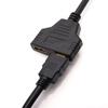 HDMI 1-to-2 Splitter Cable: Male-to-Dual-Female High-Definition Adapter