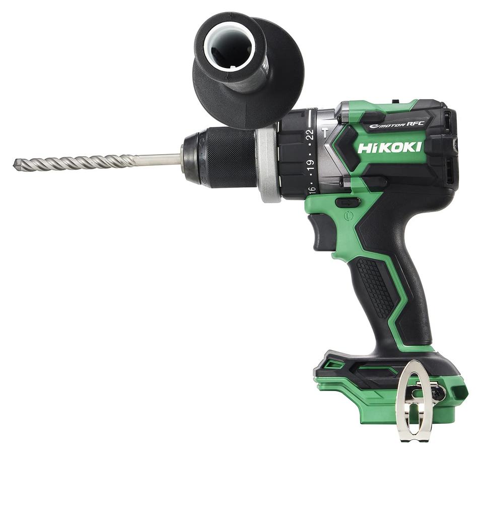 HiKOKI 18V Rechargeable Vibration Driver Drill Maximum Torque Mortar Maximum 20mm Drilling Case Sold Separately 140N M Battery, Charger, DV18DC(NN)