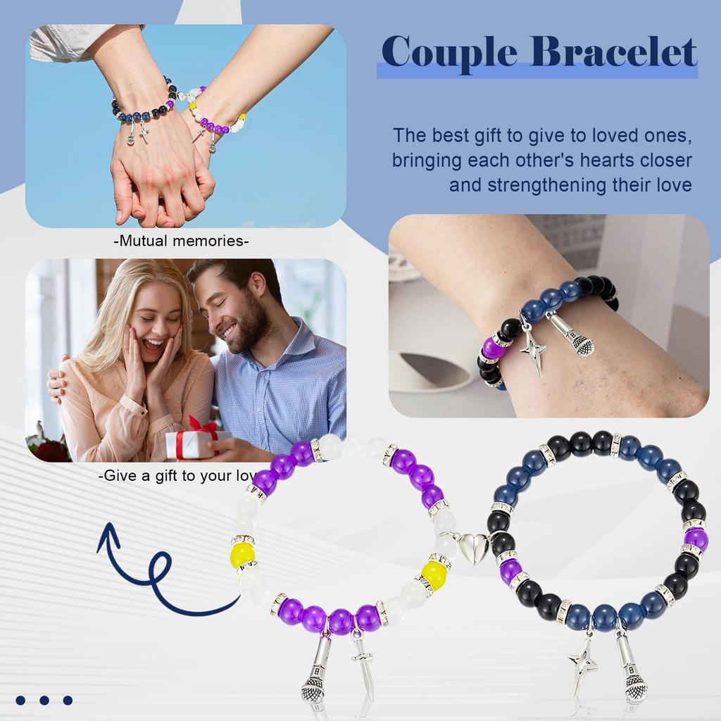 Halloween Gifts For Little Girls: Cosplay Costume Accessories, Two-tone Woven Bracelet, Wristband, Halloween