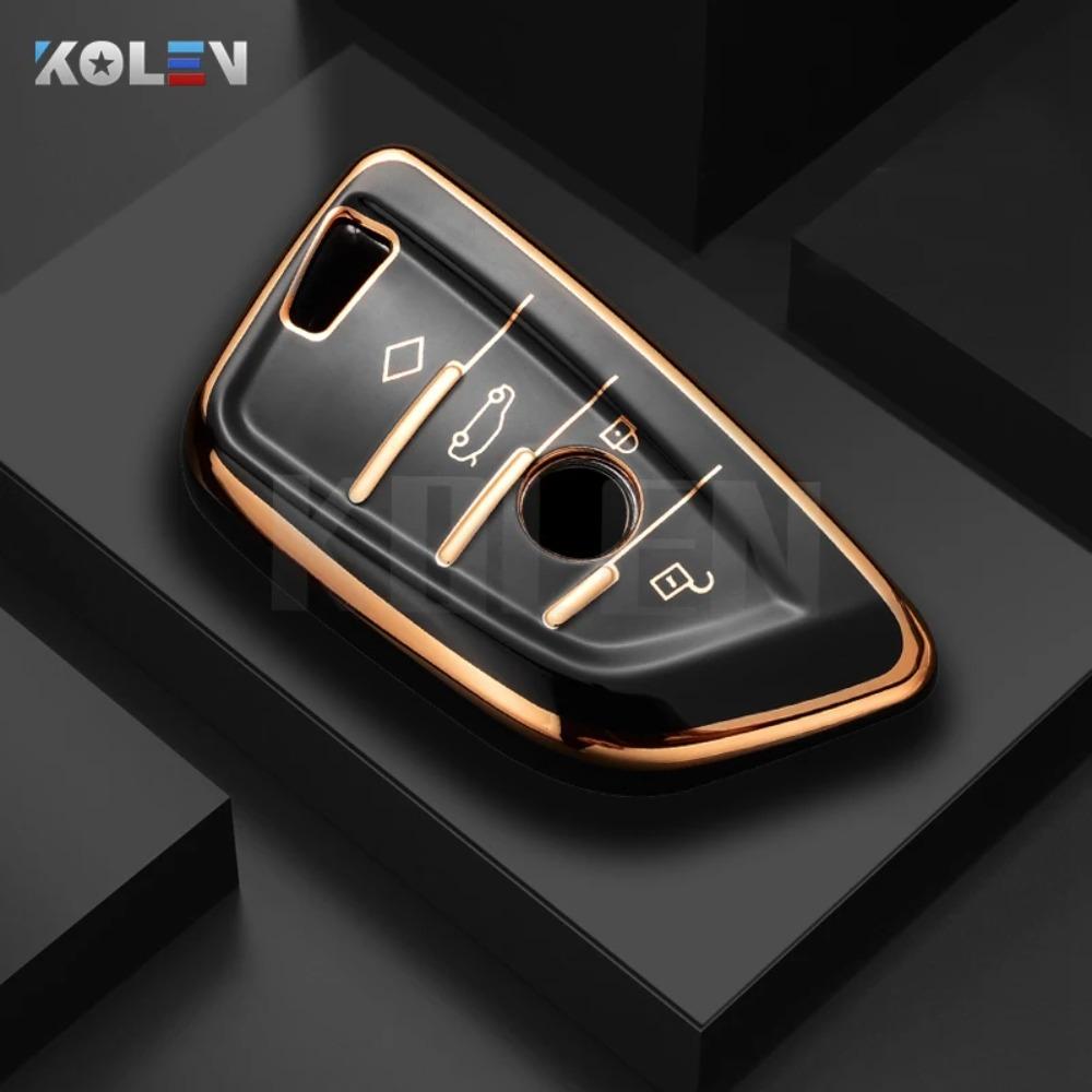 TPU Car Remote Key Case Cover Shell for BMW X1 X3 X5 X6 X7 1 3 5 6 7 Series G20 G30 G11 F15 F16 G01 G02 F48 Protector Holder Fob