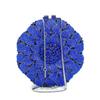 WHTUOHENG Sunflower Evening Rhinestone Women Clutch Bags Multicolored Round Crystal Bag Luxury Diamond Party Purses Minaudere