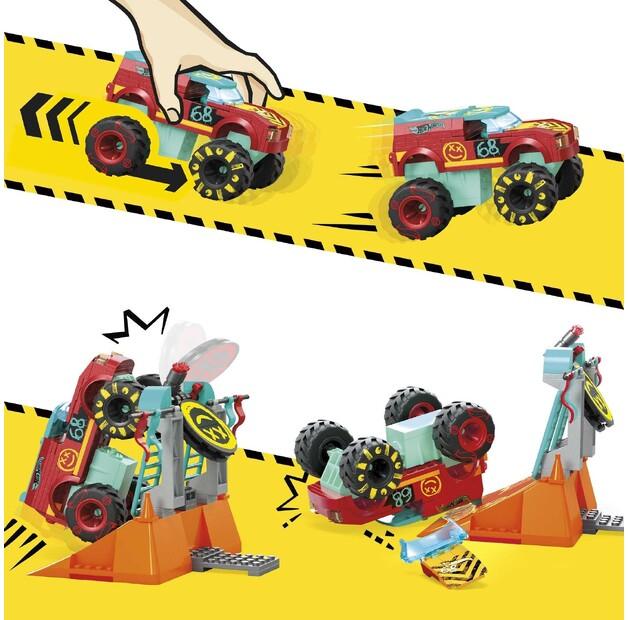 Mega Hot Wheels Constructor Battle Trucks Demo Derby HNG53