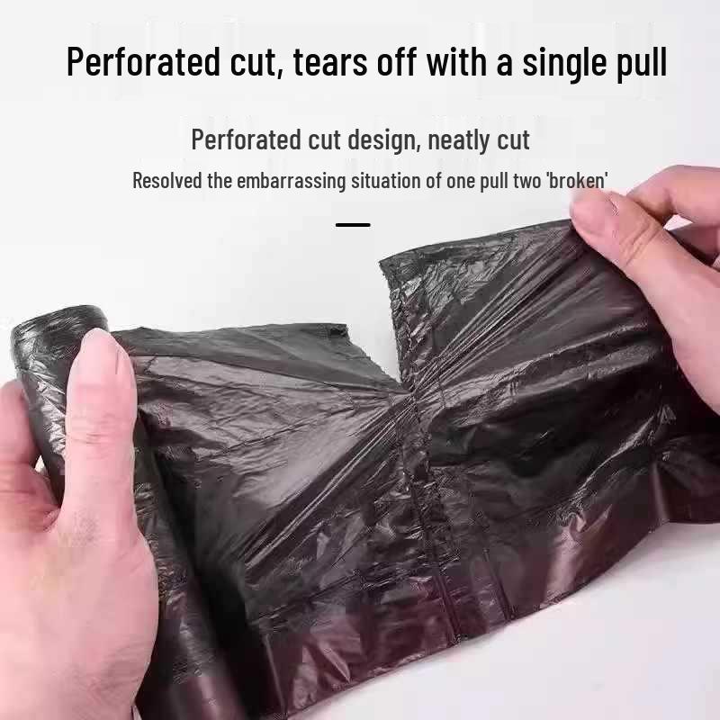 Large Thickened Handheld Drawstring Trash Bags for Kitchens, Dorms, Offices, and Home Use - Disposable Cleaning Bags