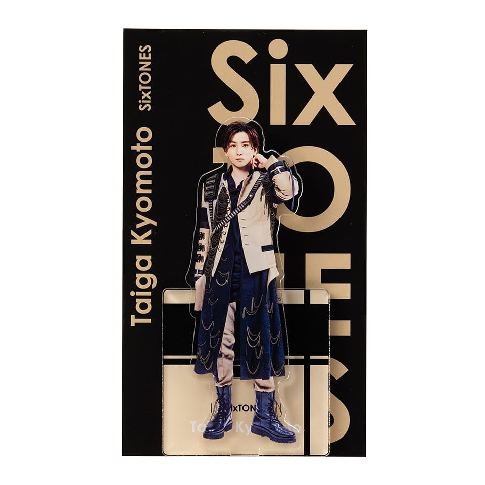 SixTONES [Taiga Kyomoto Acrylic Stand] Acrylic Stand Fest Johnny's Official Merchandise