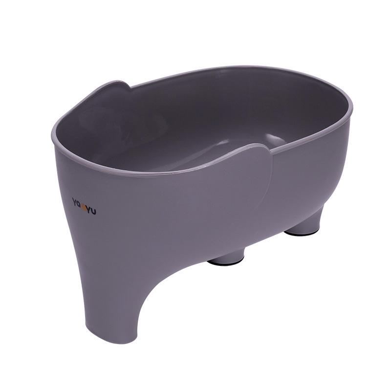 

Sink Strainer Elephant Drain Basket Fruit Vegetable Washing Basket Hanging Drainer Rack Multipurpose Kitchen Storage Accessories фіолетовий