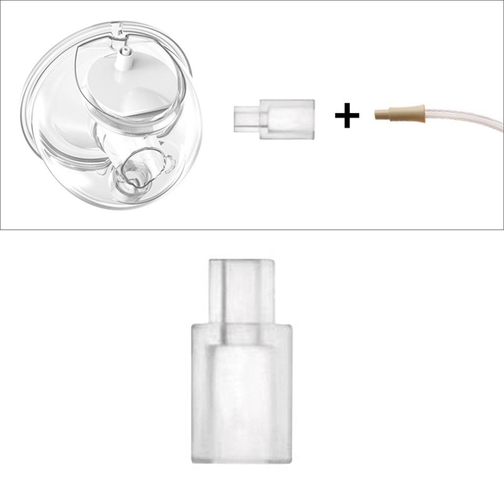 Univerzální adaptér hadiček Konektor k odsávačce mateřského mléka Náhradní konektory pro nositelnou odsávačku mateřského mléka Díly a příslušenství k odsávačce mateřského mléka