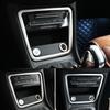 Car Central Console Storage Box Decoration Frame Trim Molding For VW Sharan 2013 2014 2015 2016 Interior Car Accessory