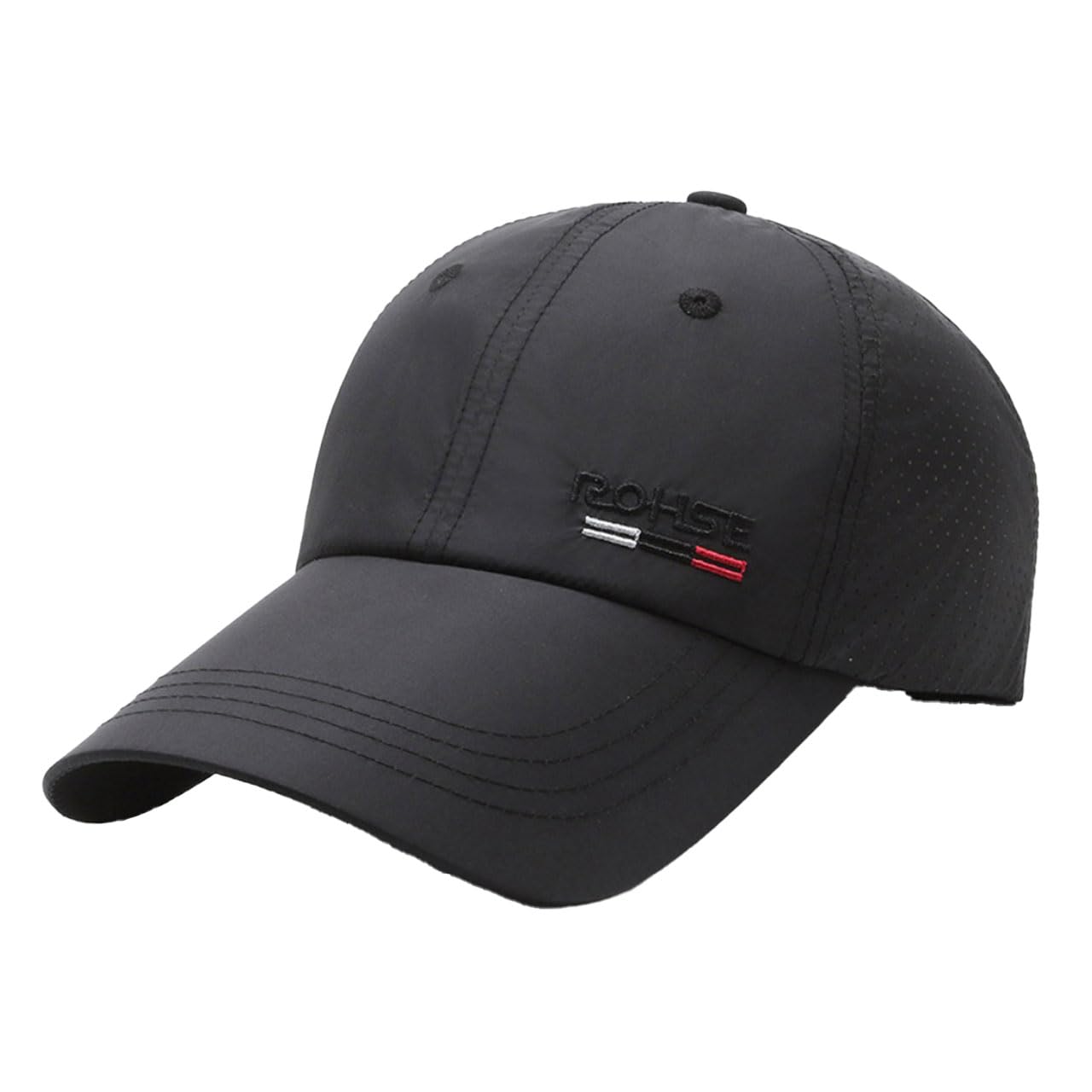 

Sun CZA083 [White Fang] Cap, Spring/Summer, Hat, Peaked, Protection, Sports, Casual, Simple, Men s, Women s, (Black) чорний