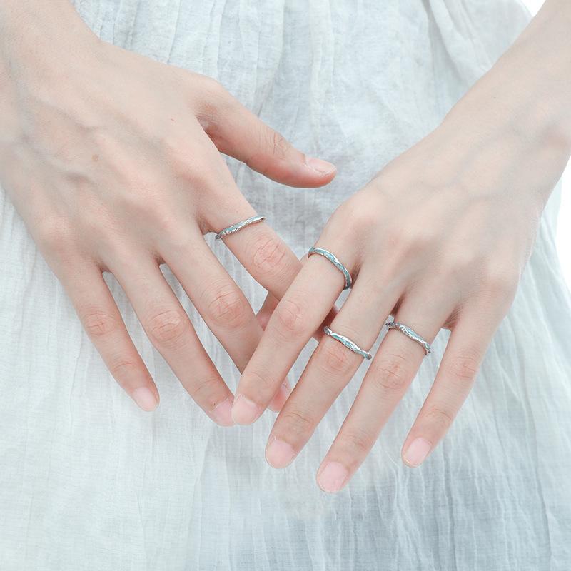 Copper Shape Irregular Geometric Ring Women Fashion Accessory Gift Decoration