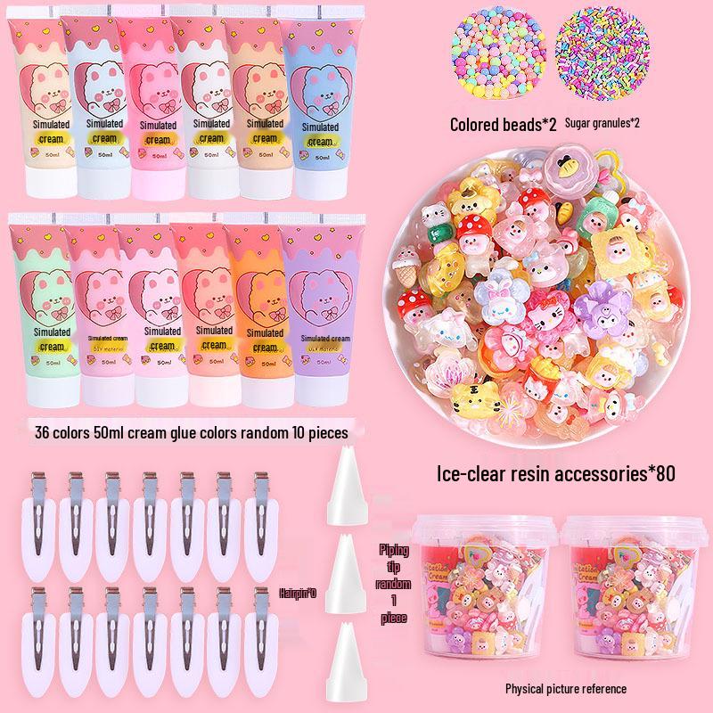 

Детский набор для изготовления заколок для волос своими руками: Милые смоляные аксессуары для самодельных заколок для волос