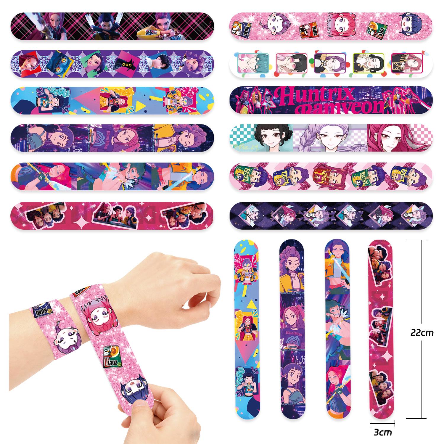K-POP Demon Hunter Slap Bracelet: Clap Hand Ring for Kids