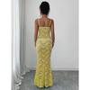 Elegant Style Suspender Hollow Skirt Dress Women's Clothing Autumn and Winter 2025