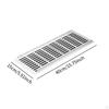 Door Vent Aluminum Alloy Efficient Interior Ventilation Grill for Cabinet Bathroom Kitchen