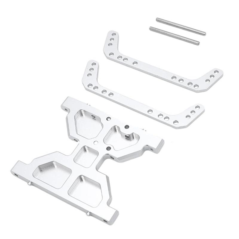 For 1/10 RC Crawler Car Carbon Fiber Chassis Skid Plate Transmission Plate Upgrade Part For Axial SCX10 Capra 1.9 UTB F9