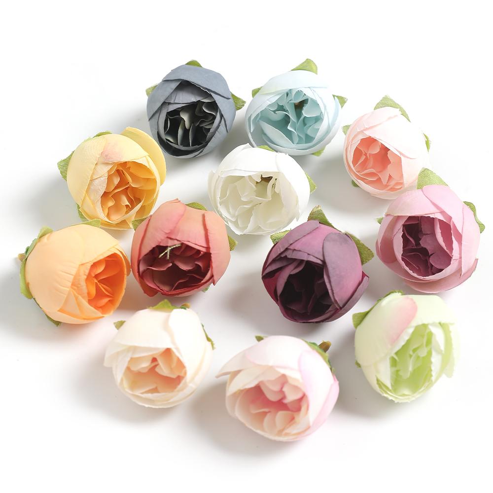 10/20Pcs Rose Artificial Flowers Silk Fake Flowers for Home Room Decor Party Garden Wedding Decoration Garland Gifts Accessories